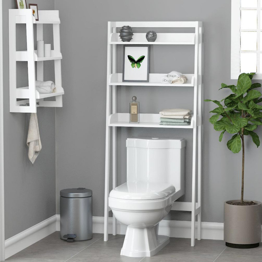 Стеллаж над унитазом 