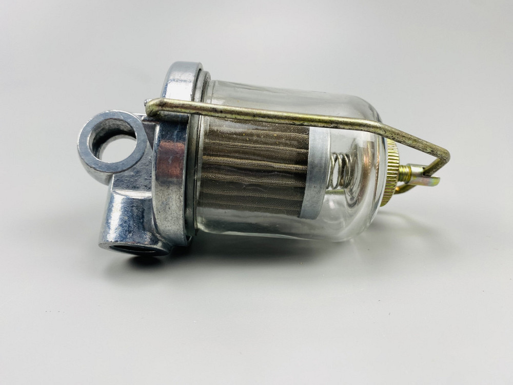 Фільтр універсальний багаторазовий скляна колба кріплення М14х1.5 змінний елемент всередині нержавіюча сталь Мукачево - фото 5