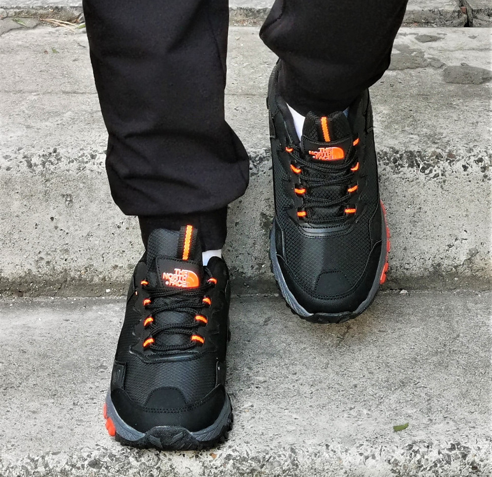 Термо Кроссовки The North Face Futurelight Мужские Черные с Оранжевым Еврозима (размеры: 40,41,42,43,44) Днепр - изображение 2