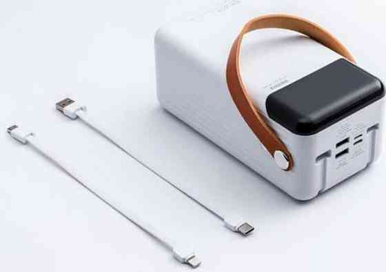 Павербанк зі швидкою зарядкою і кабелями 60000mAh REMAX RPP-565 є ОПТ Київ