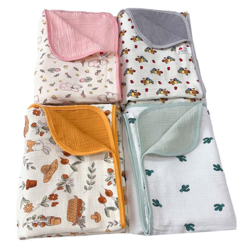 Плед Детский Lovely Svi Хлопок Муслин 100х130 см - двухсторонний -Серый Киев - изображение 5