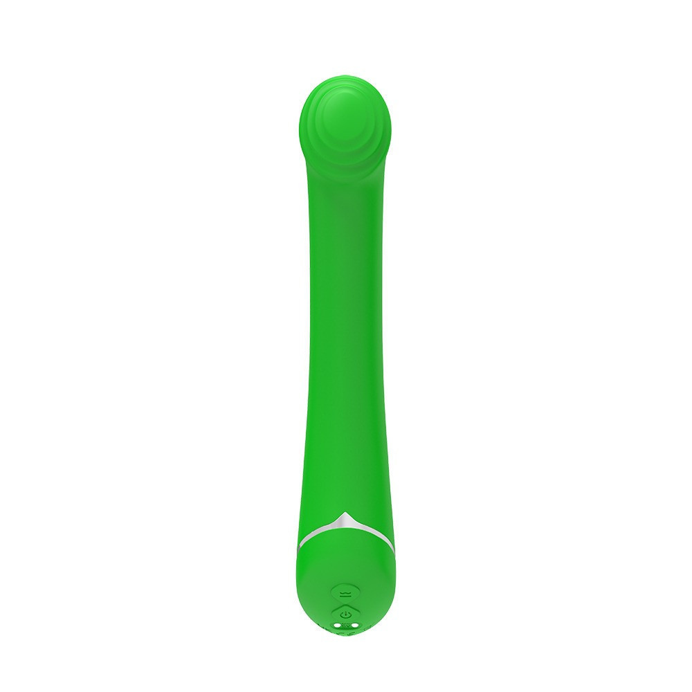 Вибратор классический Chisa Lust Ripple Popple, силиконовый, зеленый Sex Aura Киев - изображение 4