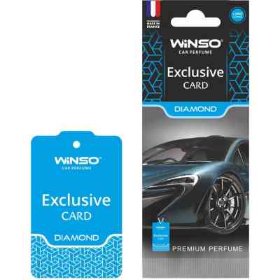 Ароматизатор для автомобиля WINSO Card Exclusive Diamond (533120) Винница