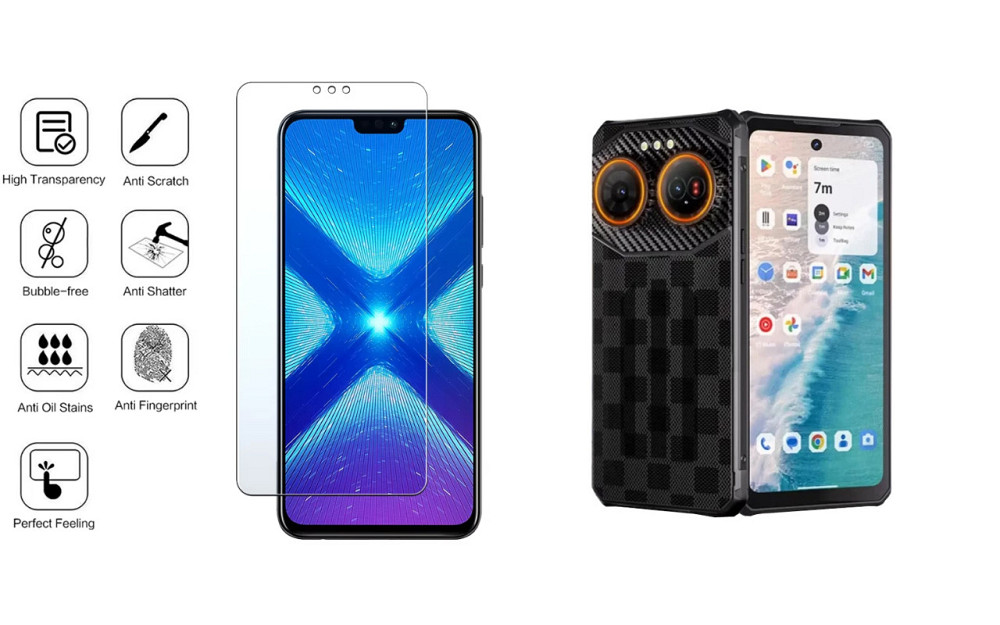 Защитное стекло NeoGlass для Oukitel IIIF150 Air3 – ультрапрозрачное и устойчивое Киев - изображение 4