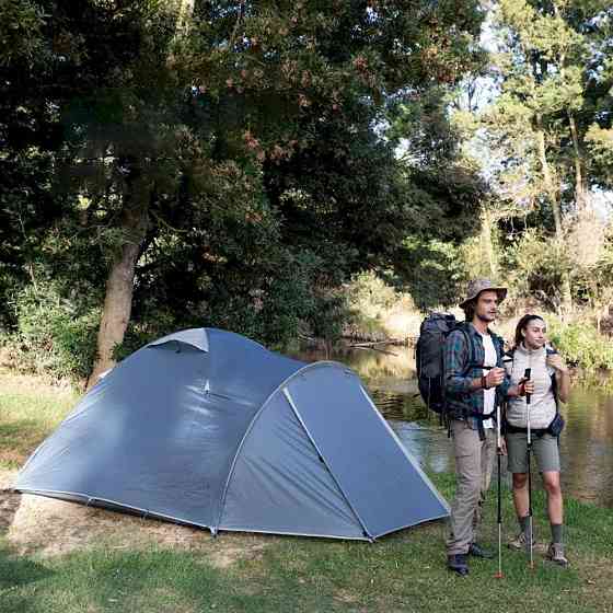 Намет чотиримісний Naturehike NH21ZP015, темно-зелений Київ