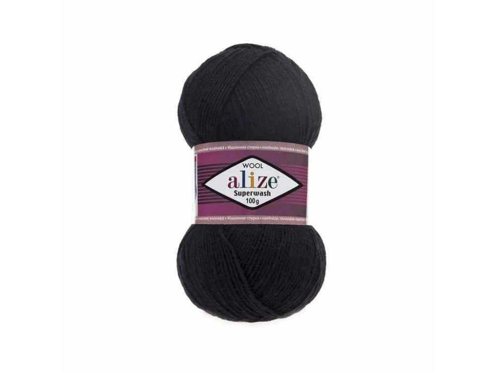 Пряжа Superwash Comfort арт.60 5шт/уп серый 25% полиамид 75% шерсть 100г 420м ТМ ALIZE Киев - изображение 1