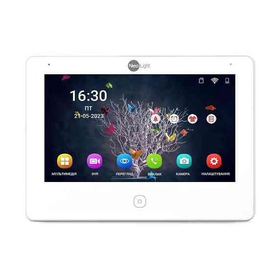 Комплект відеодомофону NeoLight NeoKIT IP Pro WF 7 Київ