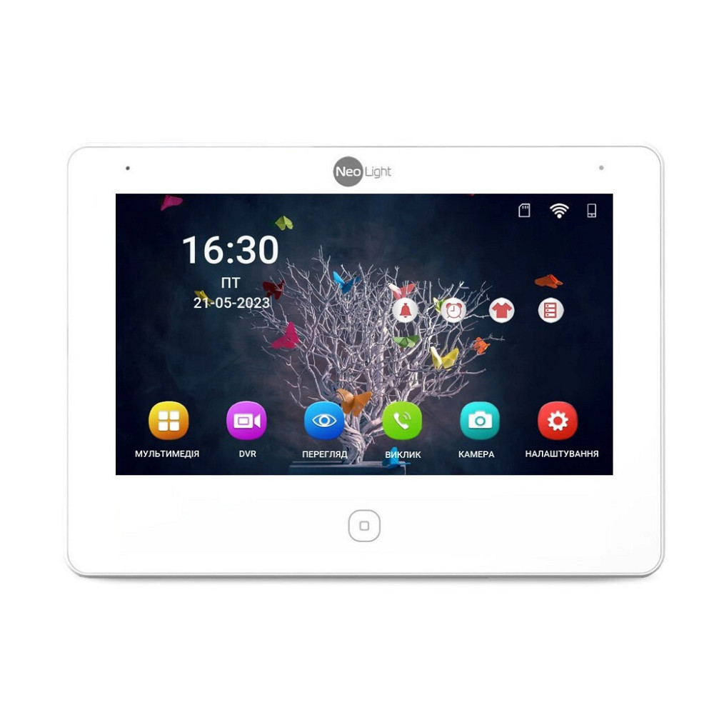 Комплект відеодомофону NeoLight NeoKIT IP Pro WF 7 Київ - фото 3