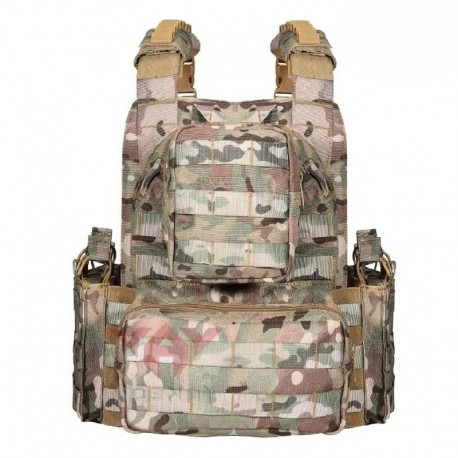 Розвантажувальний жилет для бронеплит YAKEDA з бічними кишенями для плит. a99986-1 Одеса - фото 4