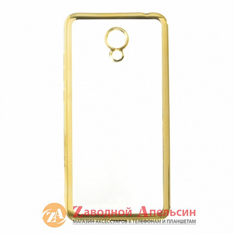 Meizu M6 чохол Electroplating golden Одеса - фото 3