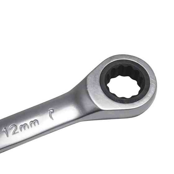 Набір ключів комбінованих з тріскачкою 7пр. (8,10,12,13,14,17,19мм) в пластиковому тримачі Одеса