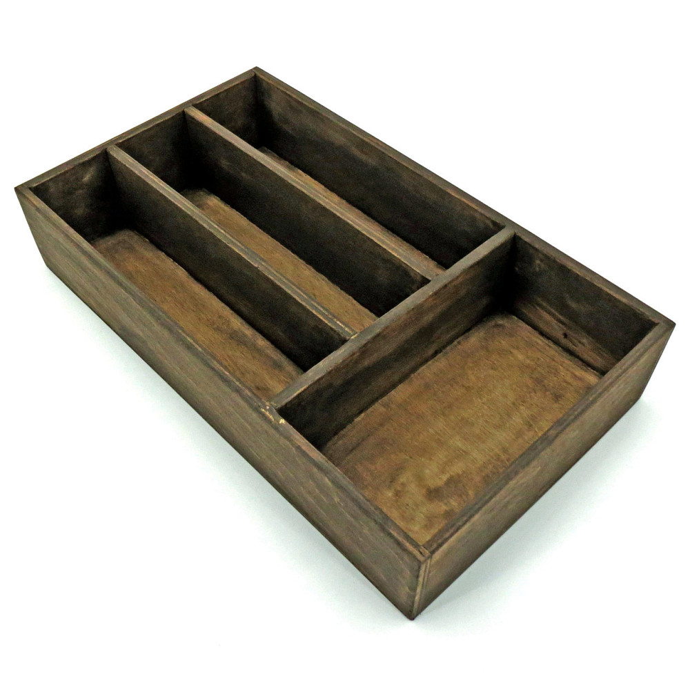 Лоток для столових приладів "Лузаро" сепія Миколаїв - фото 3