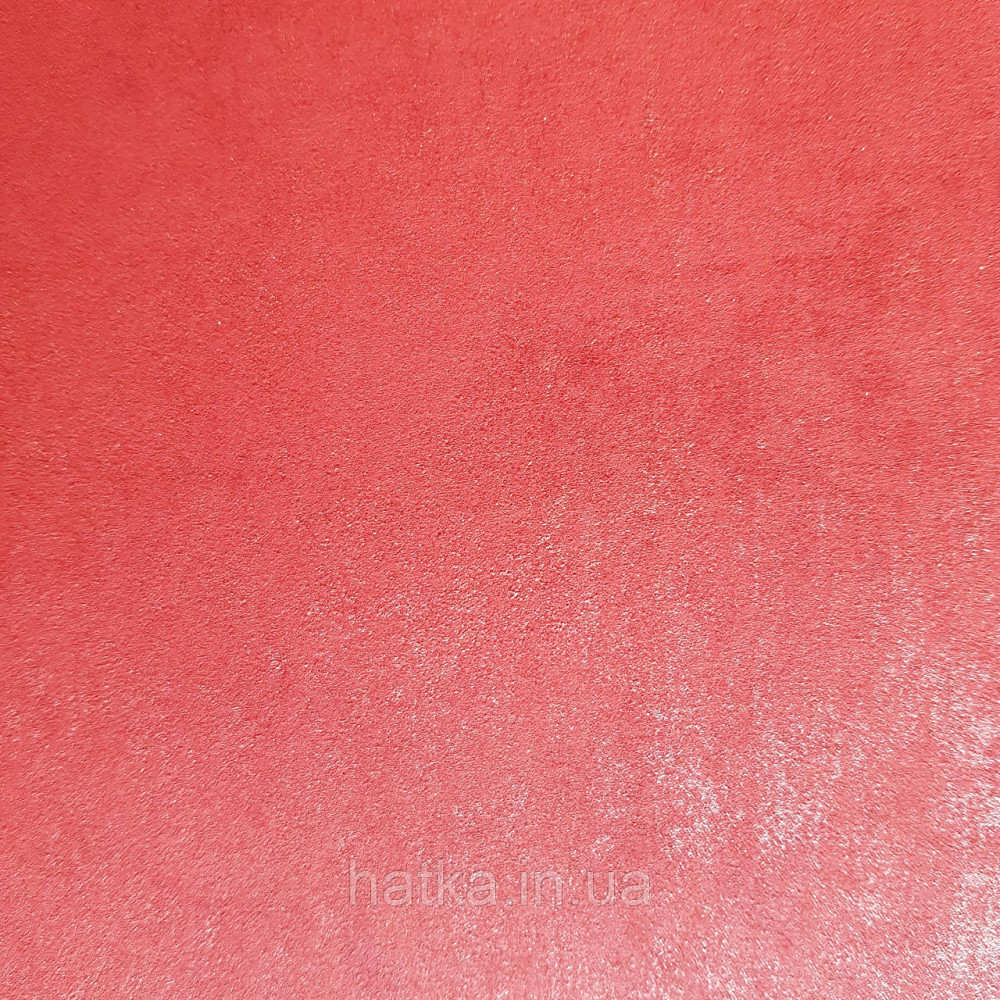 Обои флизелиновые эко Casadeco Stone 0.53х10 м под венецианскую штукатурку красные алые с перламутром Киев - изображение 2