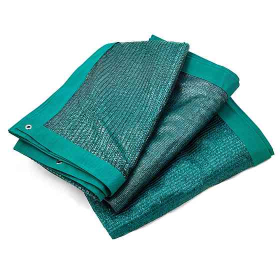 Сітка затіняюча 45% 6 м*10 м посилена з люверсами сітка сонцезахисна Дніпро