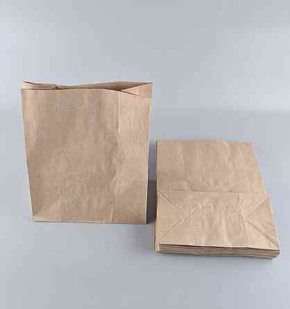 Пакет паперовий 29*23*12 см 70 г\м2 коричневий з дном уп. 25 шт. Харків