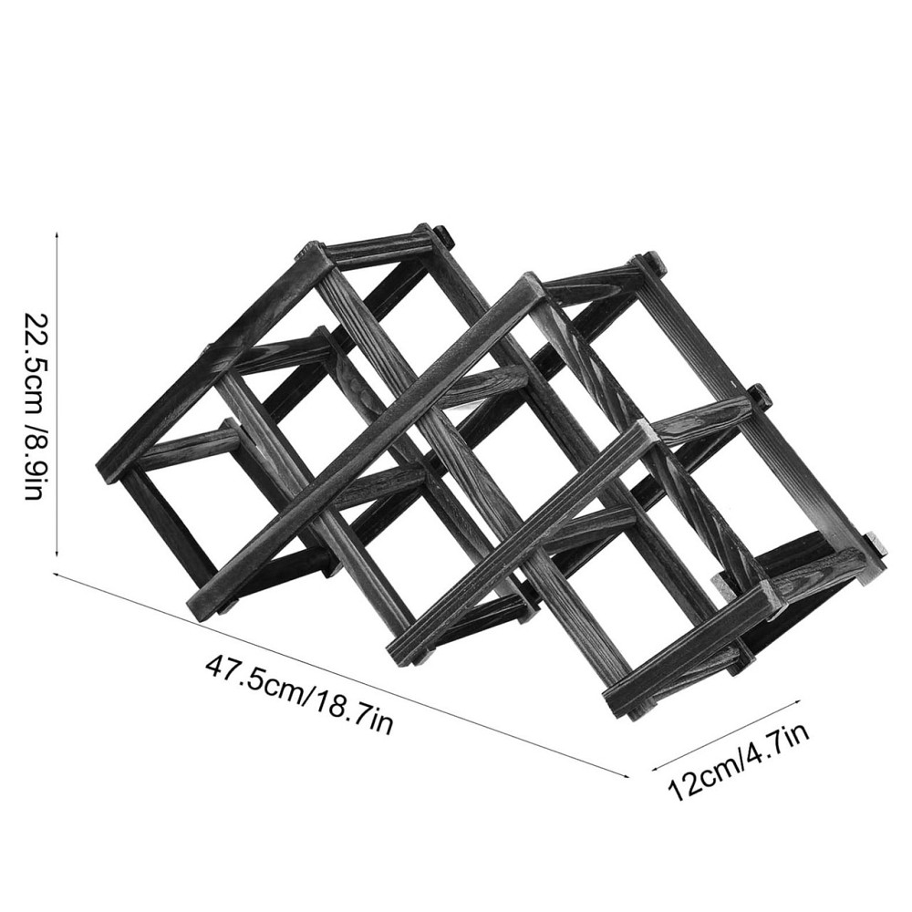 Настільна винна полиця "Гревіл" латте Миколаїв - фото 2