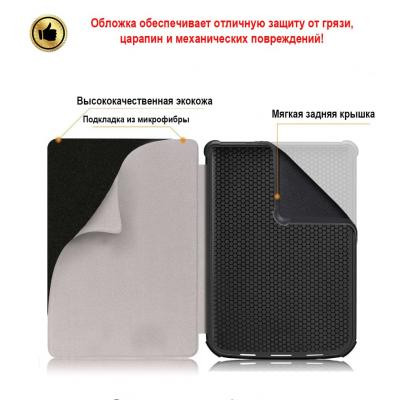 Чехол для электронной книги AirOn Premium PocketBook 606/628/633 black (4821784622173) Винница - изображение 5