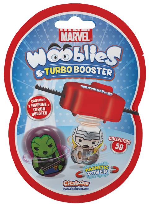 Магнітні фігурки з лончером у пакеті 2шт Marvel Wooblies (6634809) Київ - фото 1