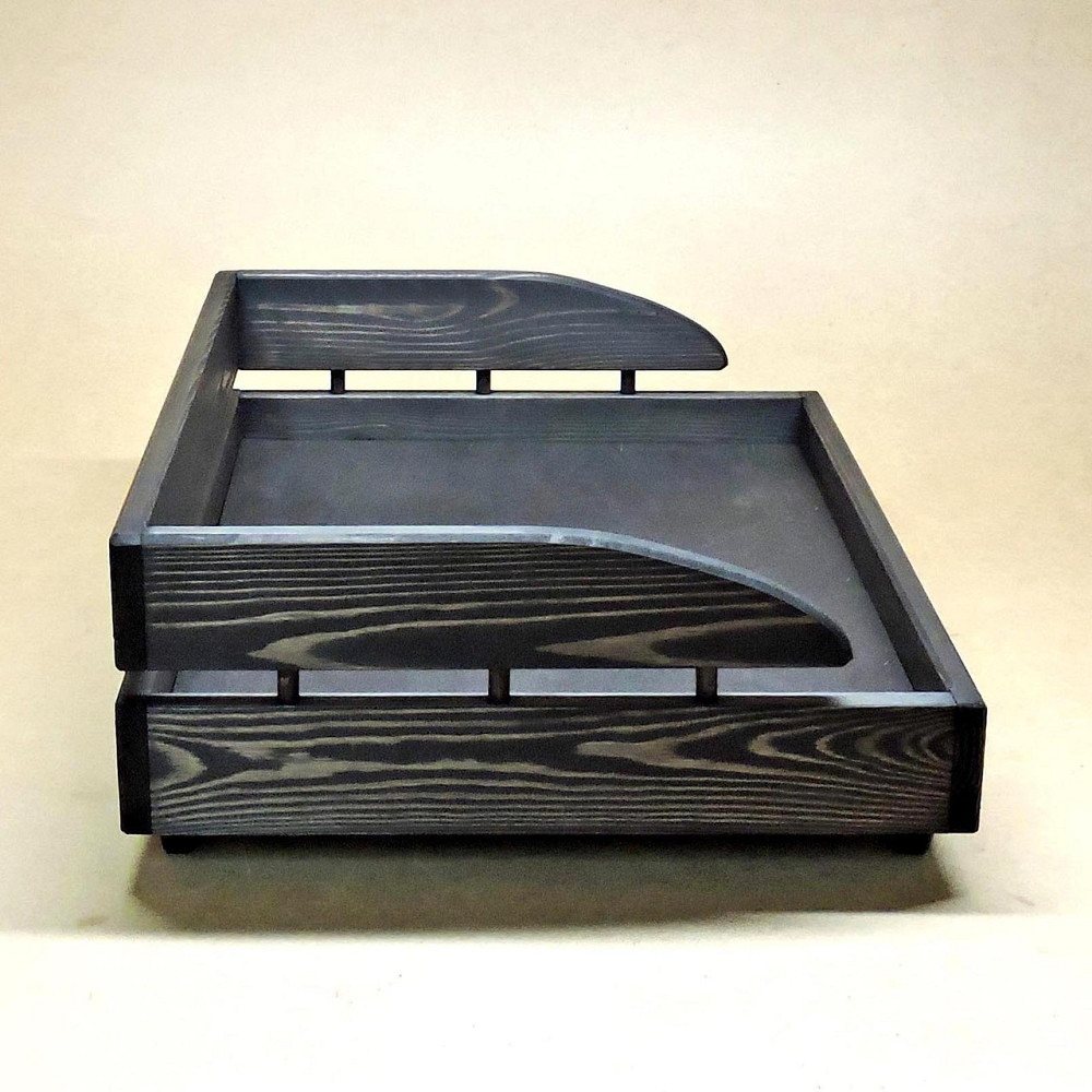 Лежак деревянный для собаки 