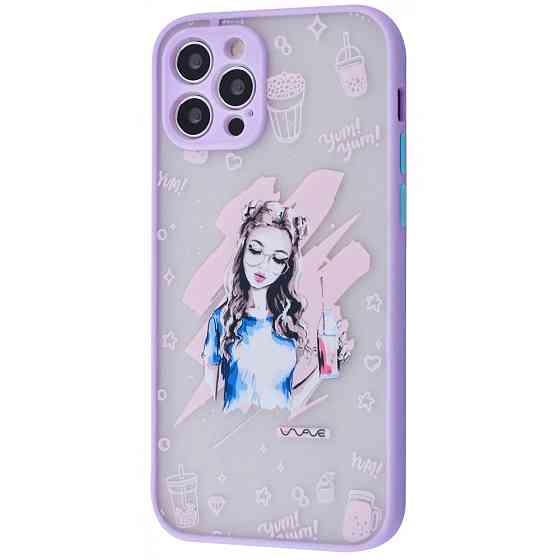 Чехол для Apple Iphone 11 Pro фиолетовый AX-85 Львов