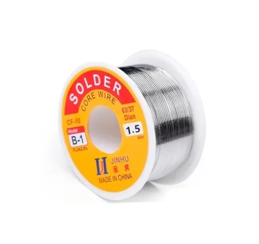 Припій з флюсом 1.5 мм, 100 г, JINHU Київ - фото 3