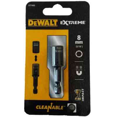 Головка магнітна DeWALT магнітна EXTREME IMPACT знімна, 1/4&quot;х8 мм (DT7465) Вінниця