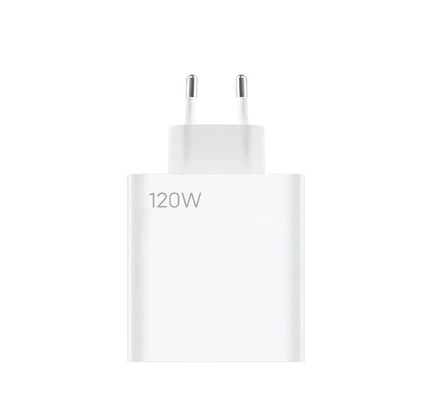Зарядное сетевое устройство MI120W с кабелем (Белый) Киев - изображение 9