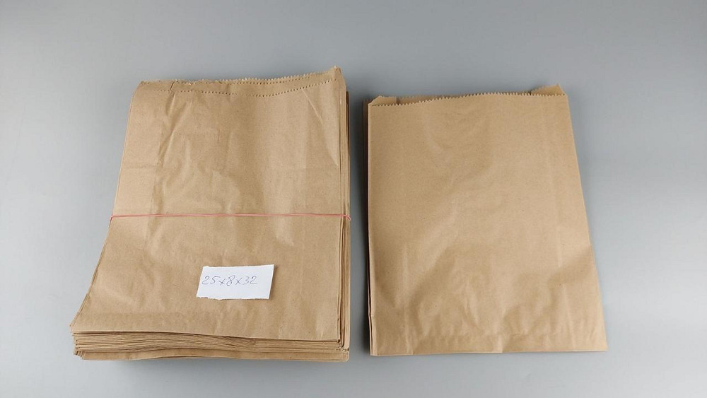 Бумажные пакеты саше 25/8*30 коричневый (100 шт) Харьков - изображение 2