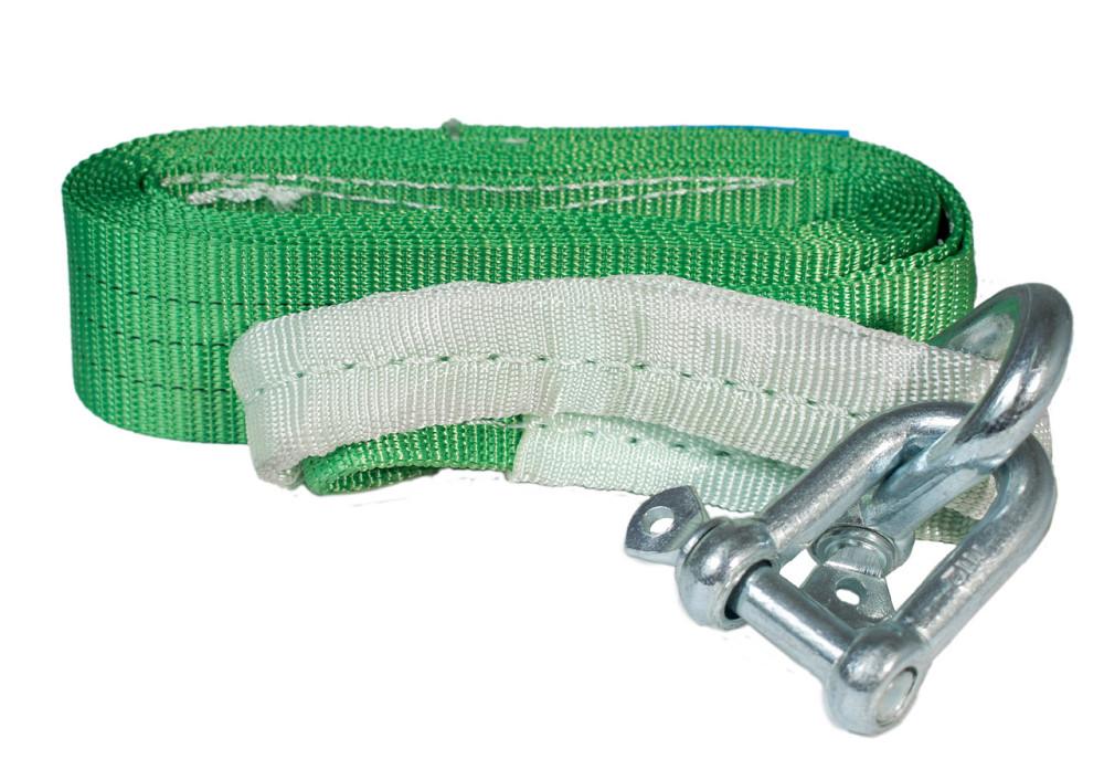 Буксирувальний трос 3т 4,5 метра автомобільний петля-скоба Дніпро - фото 1