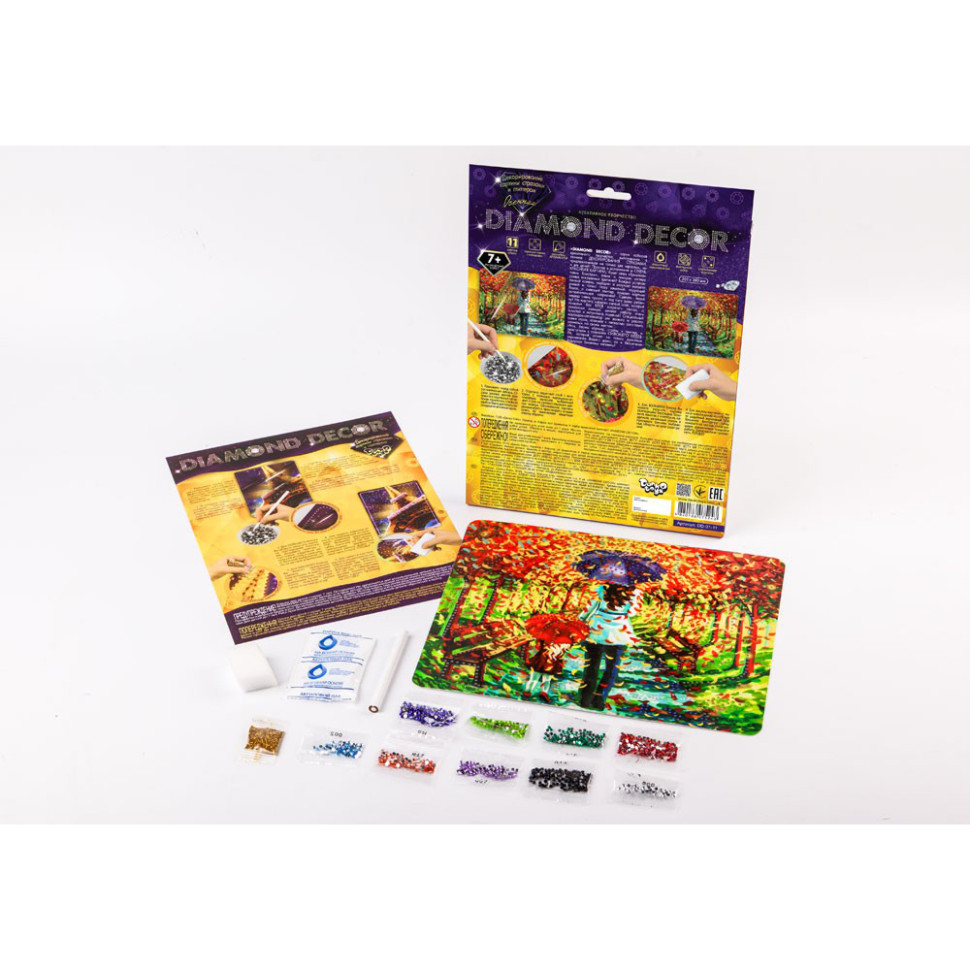 Набір креативної творчості Осіння DD-01-08 "DIAMOND DECOR" Вінниця - фото 2