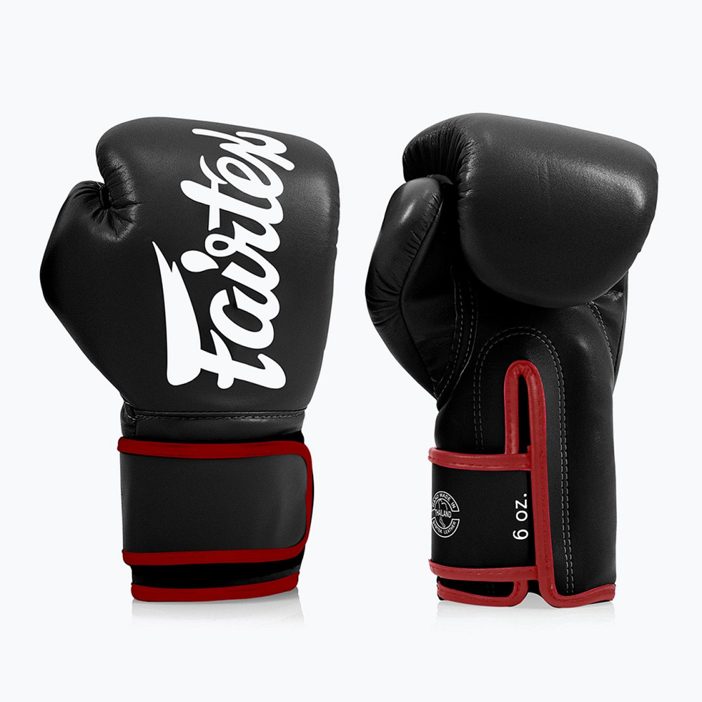 Боксерські рукавиці Fairtex BGV14 Black 12 унцій Київ - фото 5