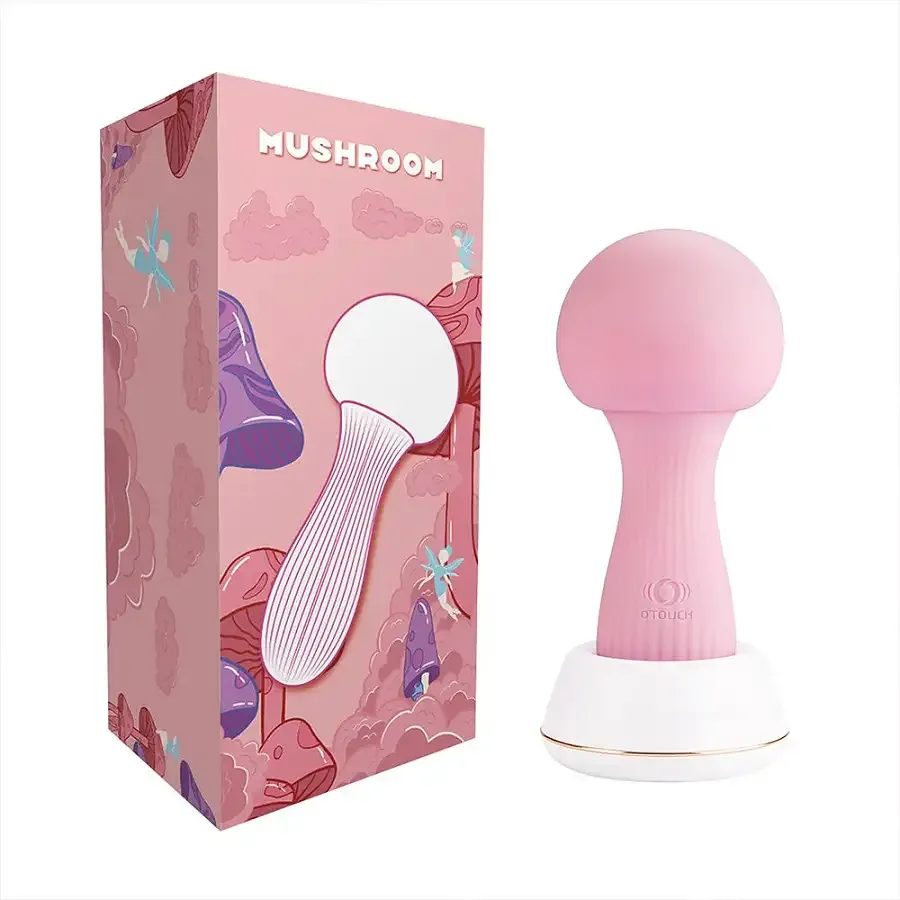 Вібромасажер Otouch MUSHROOM Pink, 7 режимів, функція нічника, технологія «старт-стоп» Львів - фото 9