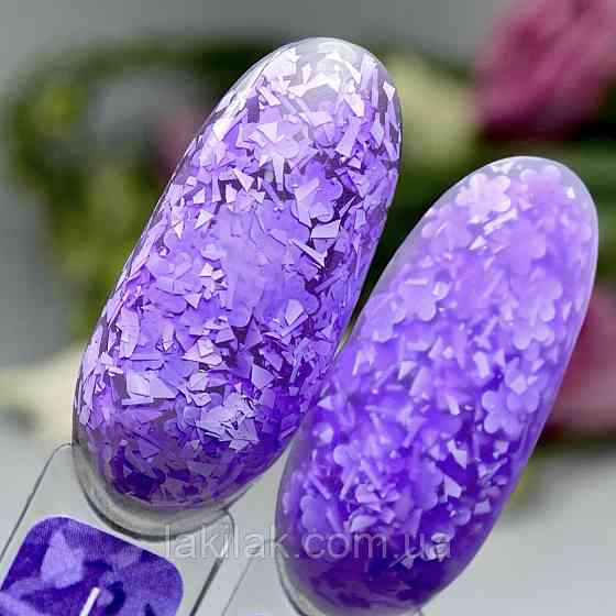 Гель для дизайну нігтів Crooz Candy Gel 07 (фіолетовий) 5мл Херсон