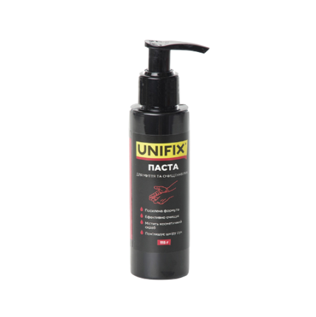 Паста для очищення рук 0,115кг (флакон з дозатором) Professional UNIFIX Житомир