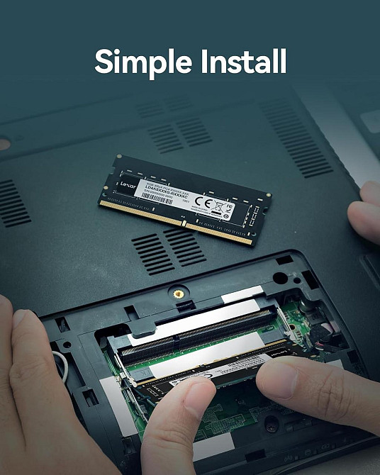 Lexar SODIMM DDR4 8GB 3200 MHz 260-pin для ноутбука CL22 1.2V Київ - фото 2