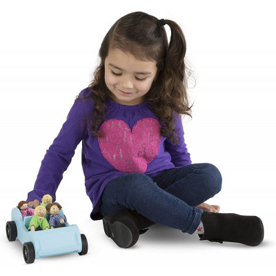 Развивающая игрушка Melissa&Doug Дорожная машинка с куклами (MD2463) Винница - изображение 2