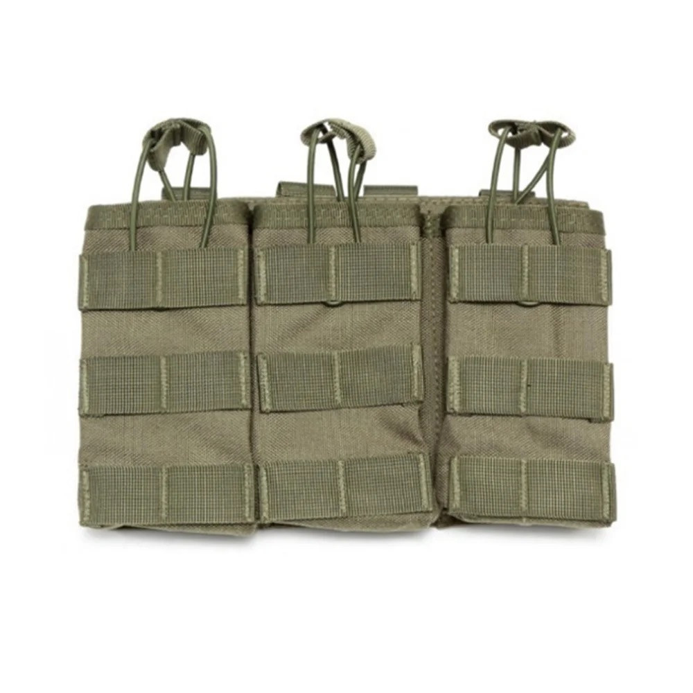 Подсумок, тройной, тактический, под магазины всех типов, система MOLLE Киев - изображение 1