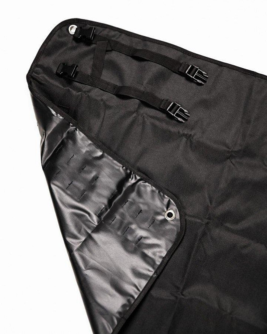 Килимок тент тактичний водонепроникний Моллі чорний ПП7882 Одеса - фото 5