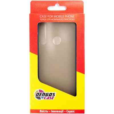 Чохол до мобільного телефона Dengos Matt Huawei Y6P, blue (DG-TPU-MATT-56) (DG-TPU-MATT-56) Вінниця