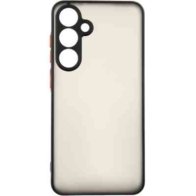 Чехол для мобильного телефона Dengos Samsung Galaxy S24 FE Matte + glass (Black) (DG-KM-117) Винница