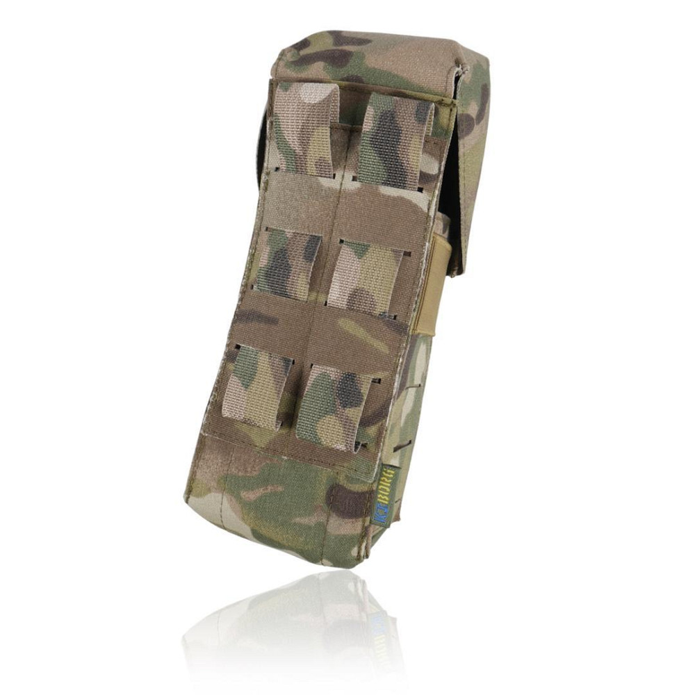 Тактический закрытый подсумок под 2 магазина Kiborg Military Multicam. Закрытый подсумок для магазинов АК, AR Киев - изображение 8
