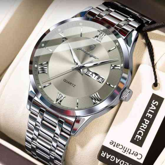 Мужские наручные часы Poedagar Berlin (Серебристый) Винница