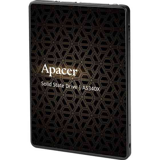 SSD Apacer AS340X 240GB 2.5" 7mm SATAIII 3D NAND Read/Write: 550/520 MB/sec Киев