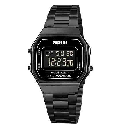 Мужские наручные часы Skmei 1647 (Черные) Киев