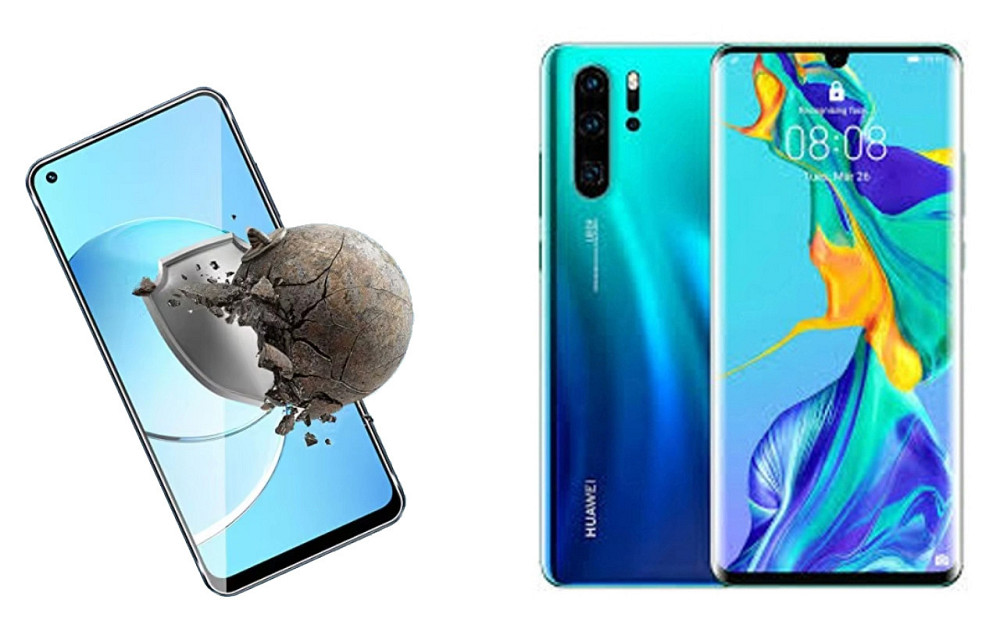 Захисне скло DefenzoGlass для Huawei P30 Pro – подвійна міцність Київ - фото 2