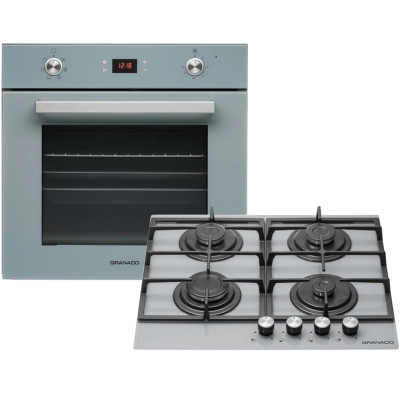 Комплект вбудованої техніки GRANADO GEO 62-1310 grafito + GGH 62-104 grafito glass Вінниця - фото 1