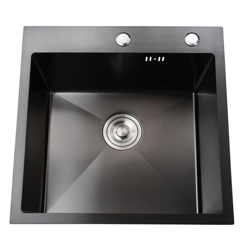 Мийка кухонна 3mm 500х500 Графіт 5050HG Mira (000032092) Київ - фото 1