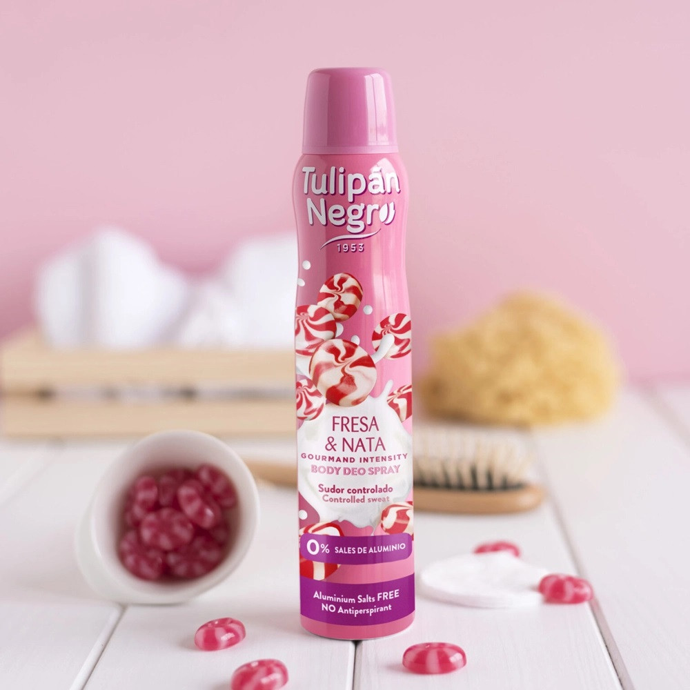 Дезодорант-спрей Клубничный крем Tulipan Negro 200 мл Киев - изображение 3