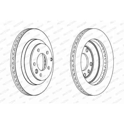 Гальмівний диск FERODO DDF1580C Вінниця