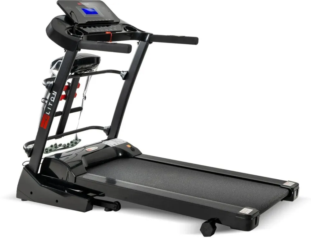 Беговая дорожка Eliton Vigo 20km H 150kg Масажер Szary Киев - изображение 1